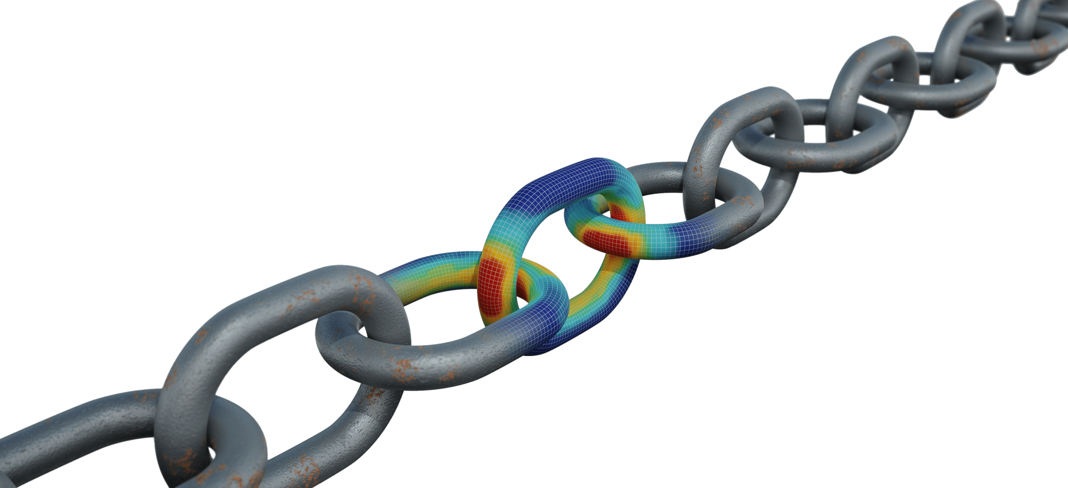 chain link - simulation
